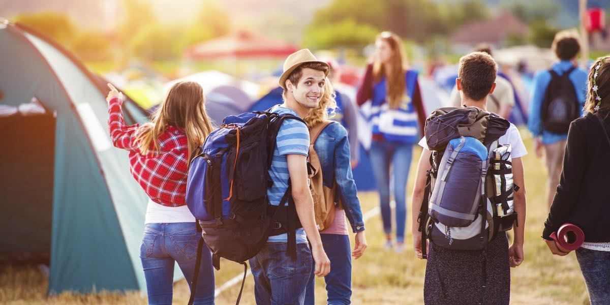 Festivaldeltakere som kanskje har glemt linsevæsken hjemme